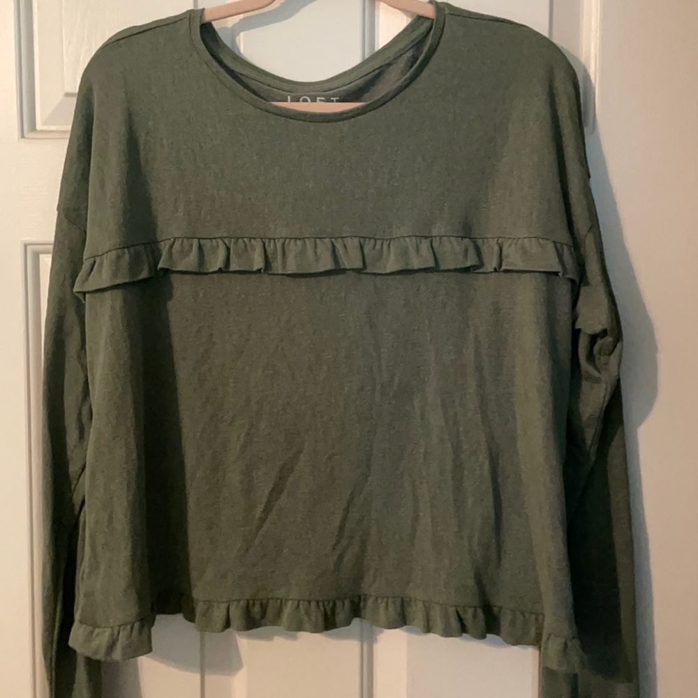 LOFT long-sleeve top
